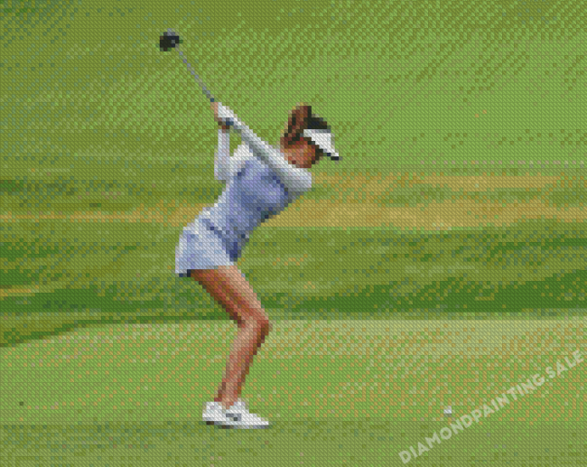 Ladies Golf Sport Diamond Painting