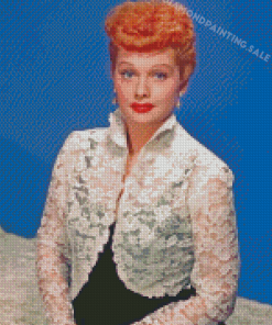 The Actress Lucille Ball Diamond Painting