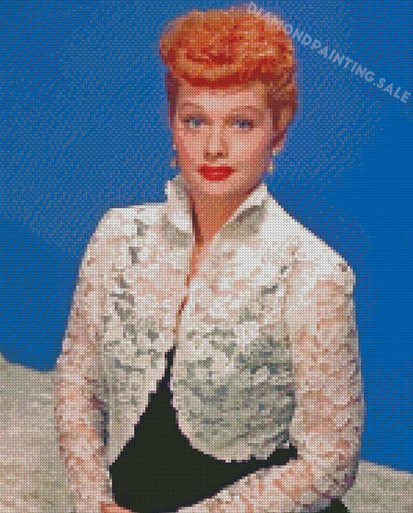 The Actress Lucille Ball Diamond Painting