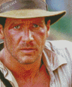 Indiana Jones Illustration Diamond Painting