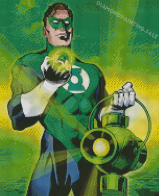 Green Lantern Animation Diamond painting