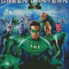 Green Lantern Movie Poster Diamond Painting