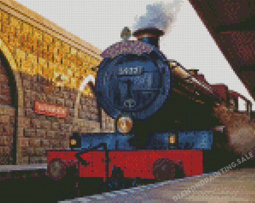 Harry Potter Train Diamond Painting