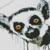 Lemur Head Diamond Painting