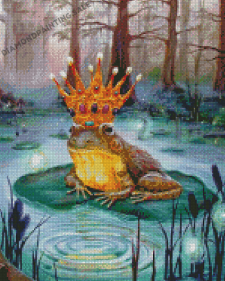 Princess Frog Diamond Painting