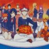Food Wars Anime Characters Diamond Painting