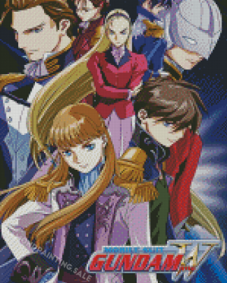 Gundam Wing Anime Diamond Painting