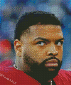 Trent Williams Forty Niners Diamond Painting