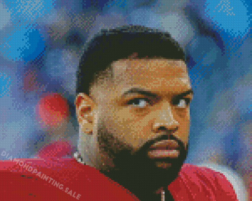 Trent Williams Forty Niners Diamond Painting