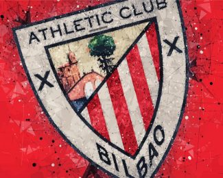 Athletic Club Bilbao Logo Diamond Painting