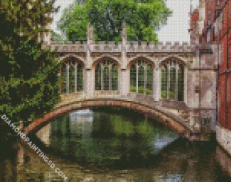 Cambridgeshire Bridge Of Sighs diamond painting