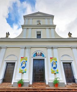 Catedral Basilica Menor De San Juan Bautista Puerto Rico Diamond Painting