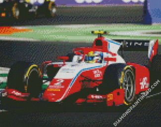 F2 race Car diamond painting