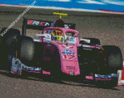 F2 Racing Car Vehicle diamond painting
