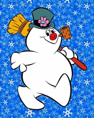 Frosty The Snowman diamond painting