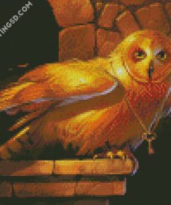 Guardian Owl diamond painting