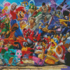 Super Smash Bros Video Game Characters Diamond Painting