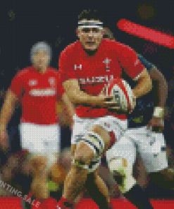 Welsh Rugby Players Diamond Painting