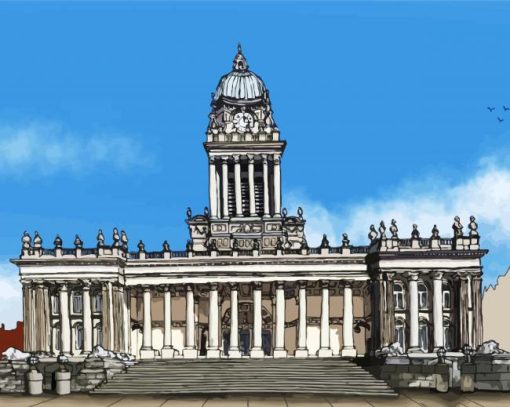 Leeds Town Hall Tours Diamond Painting