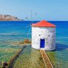 Leros Windmill Greece Diamond Painting