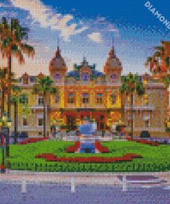 Monaco Monte Carlo Casino Diamond Painting