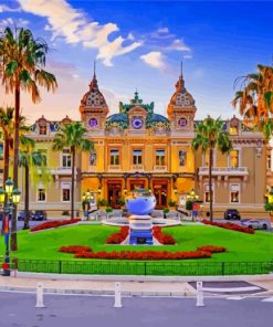 Monaco Monte Carlo Casino Diamond Painting