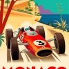 Monaco Race Car Diamond Painting