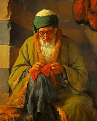Moorish Man Sewing Diamond Painting