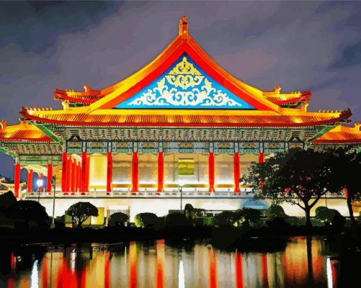 National Performing Arts Center Taipei Taiwan Diamond Painting