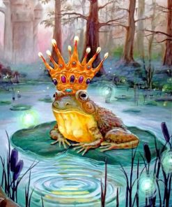 Princess Frog Diamond Painting