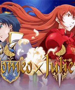 Romeo And Juliet Anime Poster Diamond Painting