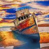 Rusty Shipwreck Diamond Painting