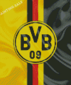 Borussia Dortmund Flag Diamond Painting