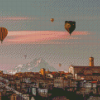 Hot Air Balloons In Mondovi Diamond Painting