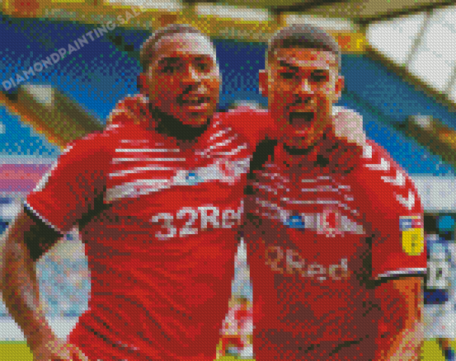Middlesbrough FC Players Diamond Painting