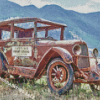 Rusty Ford Model T Diamond Painting