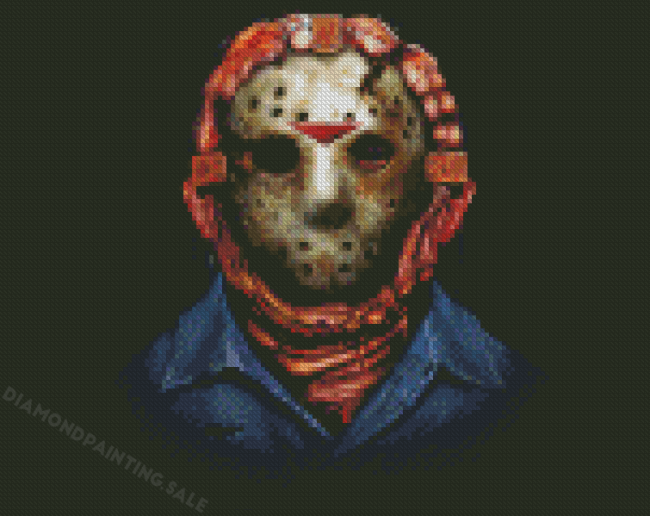 Jason Goes To Hell Character Diamond Painting