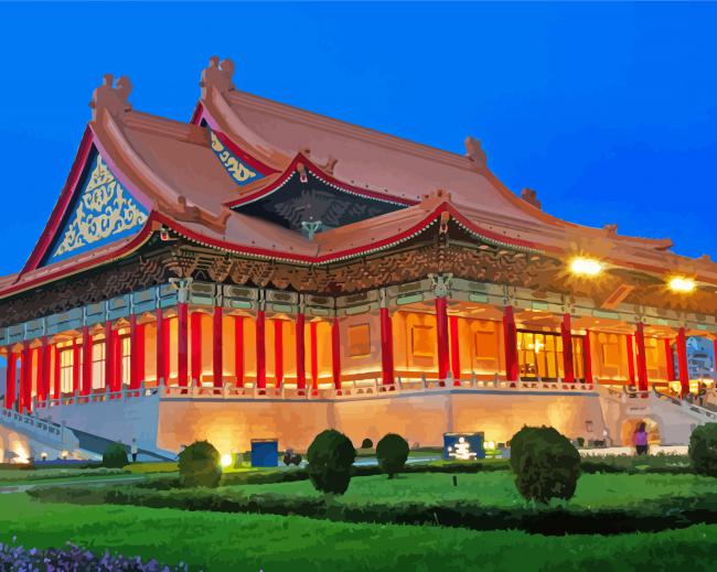 Taiwan National Performing Arts Center Diamond Painting