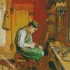 The Old Shoemaker Diamond Painting