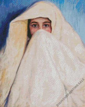 Veiled Moorish Woman Diamond Painting