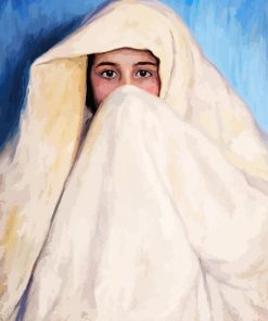 Veiled Moorish Woman Diamond Painting