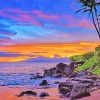 West Maui Sunset Glow Diamond Painting
