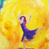Aesthetic Abstract Woman Dance Diamond Painting