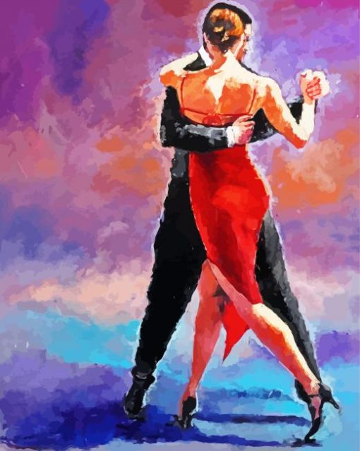 Aesthetic Tango Dancer Art Diamond Painting