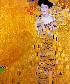 Aesthetic Woman In Gold Diamond Painting