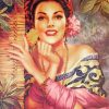 Beautiful Mexican Lady Diamond Painting