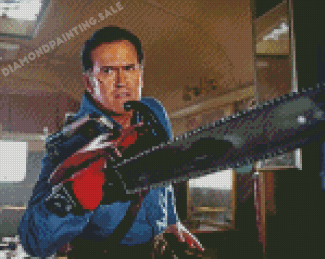 Bruce Campbell Actor Diamond Painting