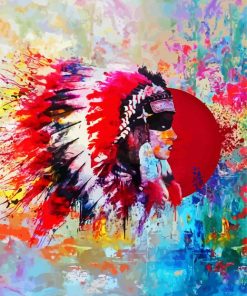 Colorful Native Art Diamond Painting