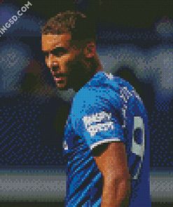 Everton Dominic Calvert Lewin Player diamond painting