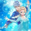 Jack Frost And Elsa Disney Characters Diamond Painting
